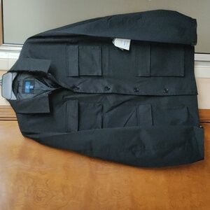 🖤George Men's Black Utility Jacket